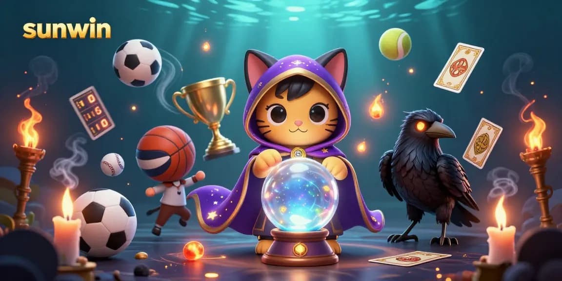 Experience the thrill of gambling with sunwin as the mystic fortune teller cat guides players through engaging casino games.
