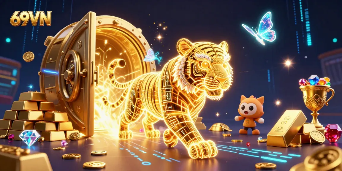 Experience thrilling gaming at 69VN with immersive visuals, golden treasures, and electrifying casino action.