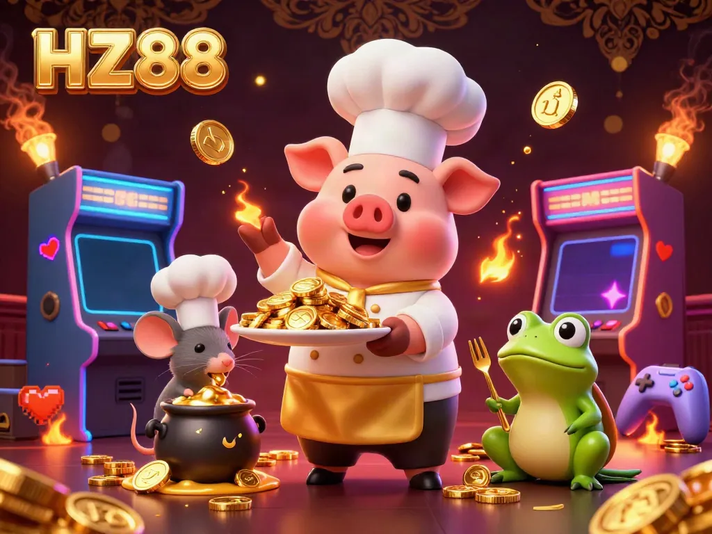 Experience thrilling gameplay at HZ88 with immersive casino adventures and vibrant animated elements.