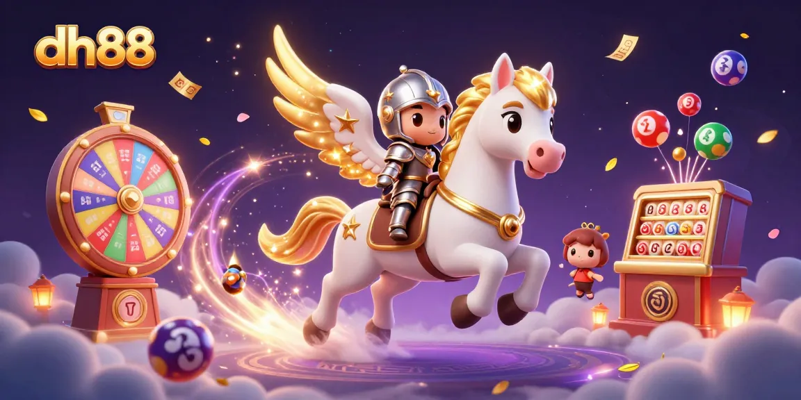 Enjoy thrilling gameplay at dh88 with dynamic lottery balls and vibrant prizes cascading around.