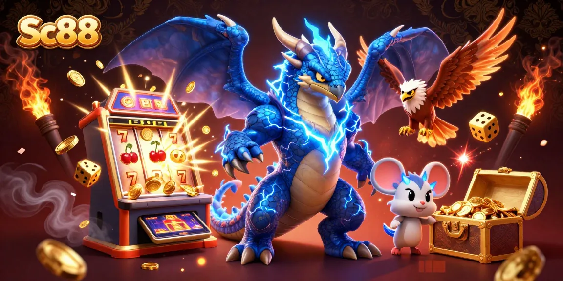Experience exhilarating gameplay at Sc88 with dynamic casino characters and game elements.