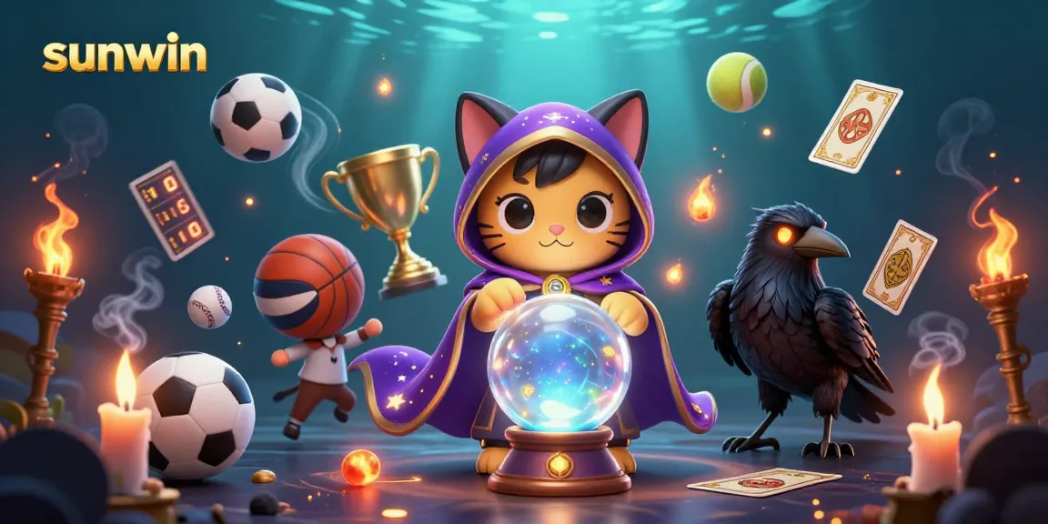 Experience the thrill of gambling with sunwin as the mystic fortune teller cat guides players through engaging casino games.