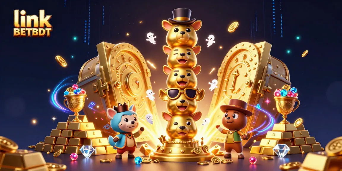 Experience thrilling action with link BETBDT in this vibrant 3D casino scene showcasing dynamic game elements.