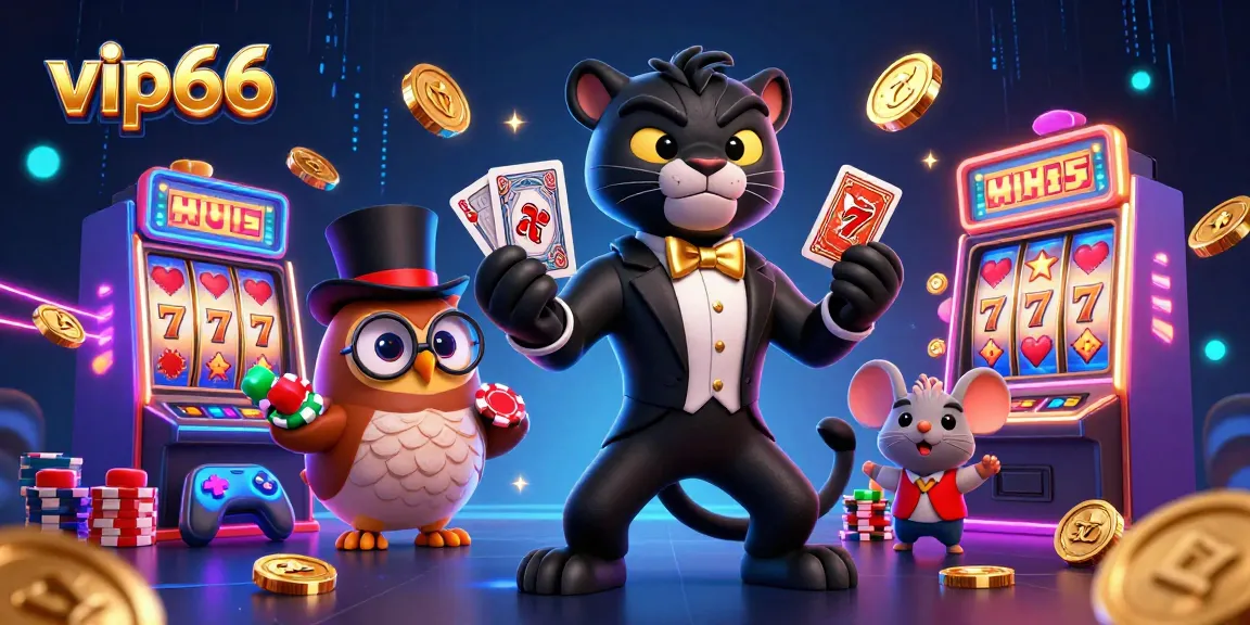 Experience the excitement of vip66 with our engaging slot machines and vibrant gaming characters.