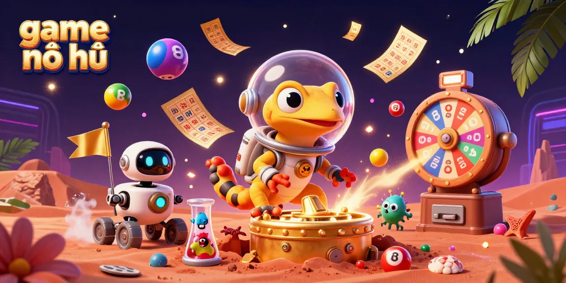 Spin the game nổ hũ and unlock exciting jackpots as Martian gecko discovers a golden casino.
