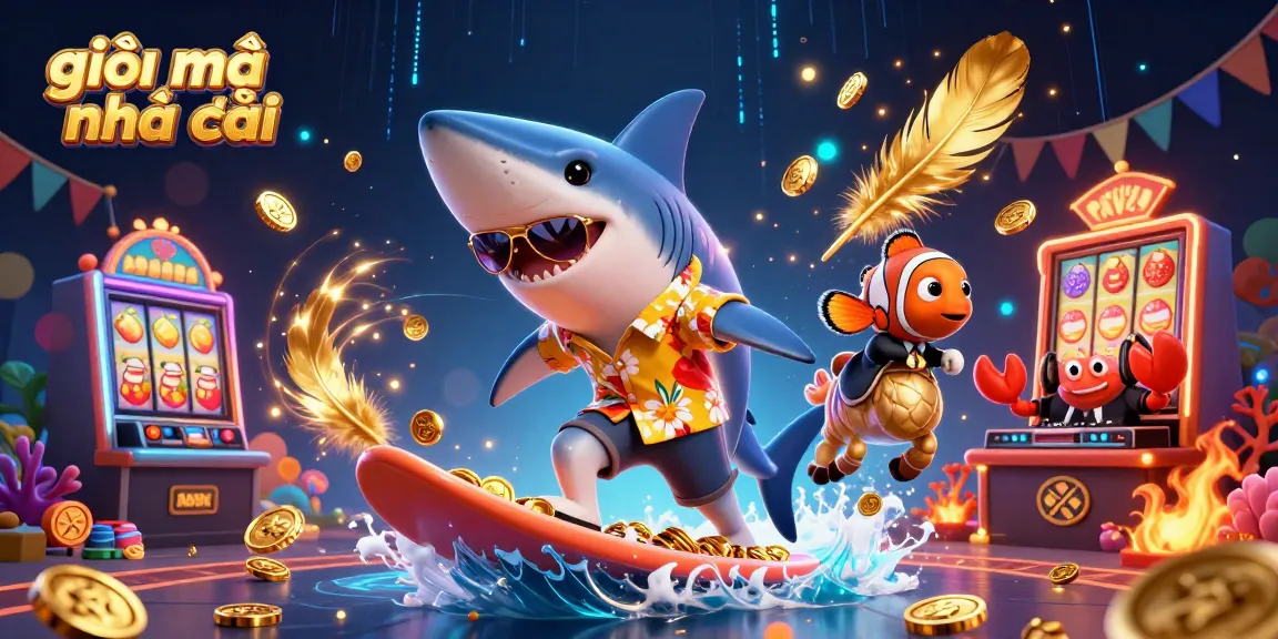Experience the exciting world of giải mã nhà cái with vibrant characters and casino elements.