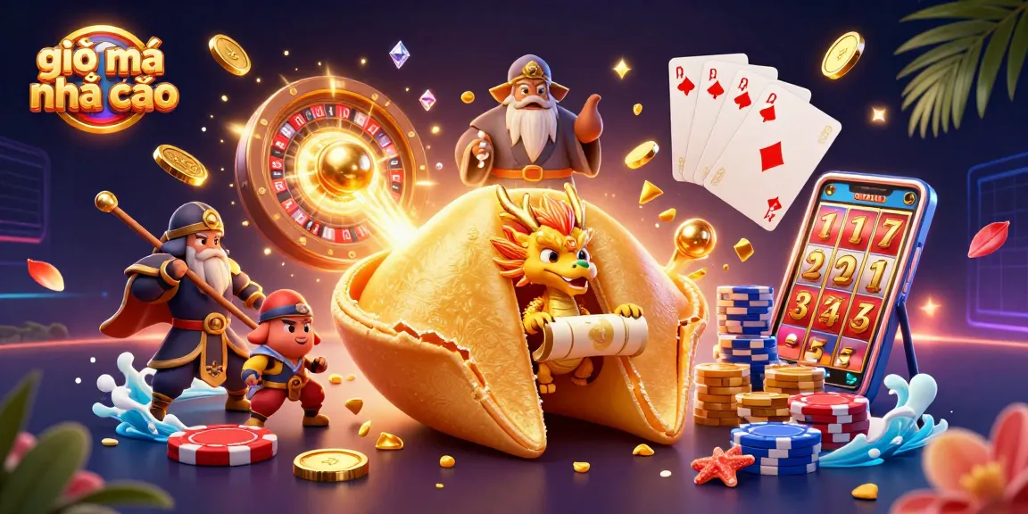 Enhance your gaming experience with giải mã nhà cái insights from the vibrant casino illustration.