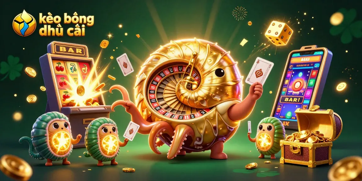 Engage with kèo bóng đá nhà cái through a vibrant 3D casino scene filled with action and excitement.