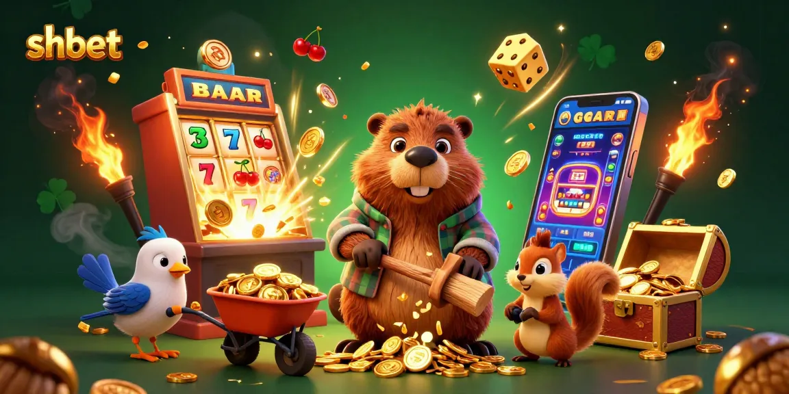 Experience shbet's exciting world of online gambling with vibrant cartoon characters and dynamic casino elements.