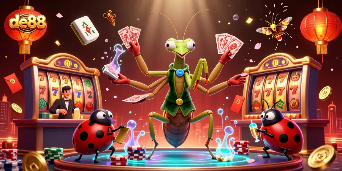 Experience thrilling gameplay with de88’s exciting slots, vibrant characters, and festive atmosphere.