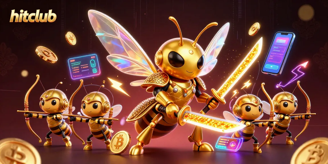 Win big at hitclub with dynamic casino games featuring golden samurai and crypto elements.